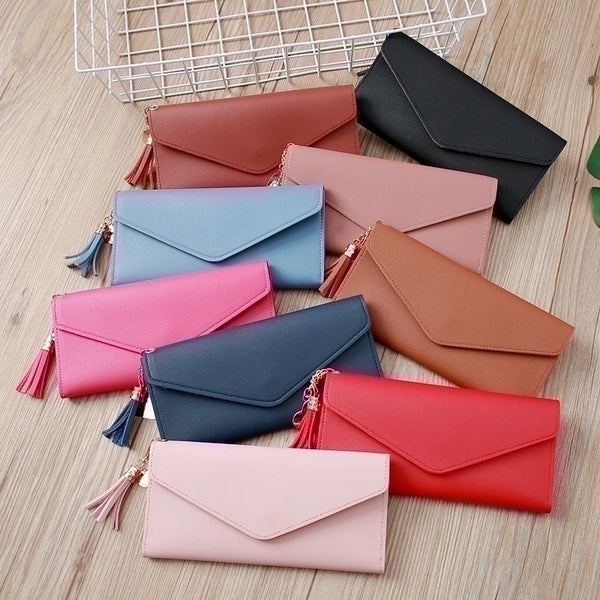 Korean Style Tassel Turn-Lock Clasp Bag