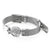 Leaf Titanium Steel 18K Gold Plated Bracelets In Bulk