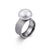 Fashion Water Droplets 304 Stainless Steel Titanium Steel No Inlaid 18K Gold Plated Plating
