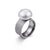 Fashion Water Droplets 304 Stainless Steel Titanium Steel No Inlaid 18K Gold Plated Plating
