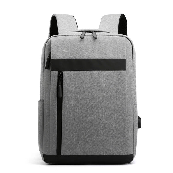 New Men'S Computer Business Backpack Black Casual Fashion Travel Backpack