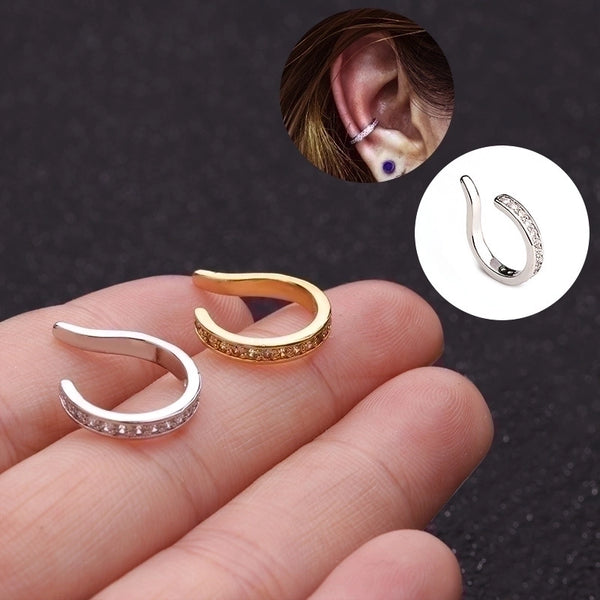 Minimalist U Shape Copper Earrings