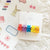 Children'S Jewelry Acrylic Jelly Bear Candy Color Hair Clip