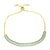 Fashion Simple Colorful Zircon Inlaid Copper Bracelet
