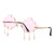 New Fashion Minimalist Pendant Cloud Sunglasses