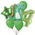 Birthday Dinosaur Number Star Aluminum Film Party Balloon