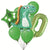 Birthday Dinosaur Number Star Aluminum Film Party Balloon