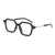 Unisex Fashion Gradient Color Pc Square Metal Sunglasses