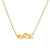 Fashion Bird Stainless Steel None Gold Plated Necklace