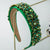 Women'S Glam Geometric Artificial Crystal Rhinestones Hair Band