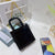Women'S Mini All Seasons Pvc Solid Color Fashion Square Open Handbag