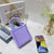 Women'S Mini All Seasons Pvc Solid Color Fashion Square Open Handbag