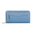 Women'S Spring&Summer Pu Leather Solid Color Fashion Square Zipper Long Wallet
