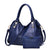 Women'S Large Pu Leather Solid Color Fashion Square Zipper Crossbody Bag
