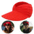 Women'S Fashion Solid Color Wide Eaves Sun Hat