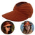 Women'S Fashion Solid Color Wide Eaves Sun Hat