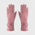 Women'S Elegant Solid Color Plush Polyester Warm Gloves 1 Piece