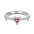 925 Sterling Silver Zircon Geometric Rings