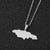 Fashion Geometric Stainless Steel Plating None 18K Gold Plated Unisex Necklace