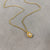 Retro Geometric 304 Stainless Steel Plastic 18K Gold Plated Inlay Stainless Steel Necklaces