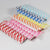 100 Pieces Birthday Fashion Stripe Paper Straw 1 Piece