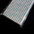 100 Pieces Birthday Fashion Stripe Paper Straw 1 Piece