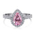 925 Sterling Silver Zircon Geometric Rings