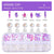 Fashion Candy Bottoming Drill Nail Decoration Accessories 1 Set