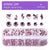 Fashion Candy Bottoming Drill Nail Decoration Accessories 1 Set