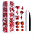 Fashion Candy Bottoming Drill Nail Decoration Accessories 1 Set