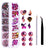 Fashion Candy Bottoming Drill Nail Decoration Accessories 1 Set