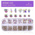 Fashion Candy Bottoming Drill Nail Decoration Accessories 1 Set