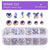 Fashion Candy Bottoming Drill Nail Decoration Accessories 1 Set
