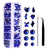 Fashion Candy Bottoming Drill Nail Decoration Accessories 1 Set