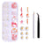 Fashion Candy Bottoming Drill Nail Decoration Accessories 1 Set