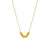 Fashion Geometric 304 Stainless Steel 18K Gold Plated Plating Stainless Steel Necklaces