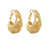 Fashion Geometric Flower Copper Plating Earrings 1 Pair
