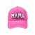 2 Pieces Women'S Fashion Letter Curved Eaves Baseball Cap