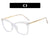 Cross-Border Cat Eye Mi Nail Glasses Frame 2023 New Anti-Blue Light Fashion Plain Glasses Women'S Ins Trendy Large Frame Glasses