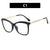 Cross-Border Cat Eye Mi Nail Glasses Frame 2023 New Anti-Blue Light Fashion Plain Glasses Women'S Ins Trendy Large Frame Glasses
