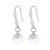 1 Pair Fashion Solid Color Plating Inlay 304 Stainless Steel Stainless Steel Satellite Stone Rhinestones 18K Gold Plated Drop Earrings