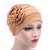 Women'S Ethnic Style Solid Color Flower Beanie Hat