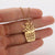 Fashion Geometric 201 Stainless Steel 18K Gold Plated Plating Stainless Steel Necklaces