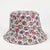 Unisex Fashion Skull Printing Wide Eaves Bucket Hat