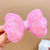 Fashion Bow Knot Cloth Sequins Hair Clip 1 Piece