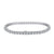 925 Sterling Silver Tennis Chain Bracelets Minimalist