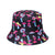 Women'S Hip-Hop Bear Printing Flat Eaves Bucket Hat