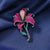 Minimalist Pin Flower Alloy Inlay Rhinestones Women'S Brooches
