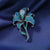 Minimalist Pin Flower Alloy Inlay Rhinestones Women'S Brooches