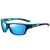 Minimalist Classic Style Color Block Tac Square Patchwork Full Frame Men'S Sunglasses